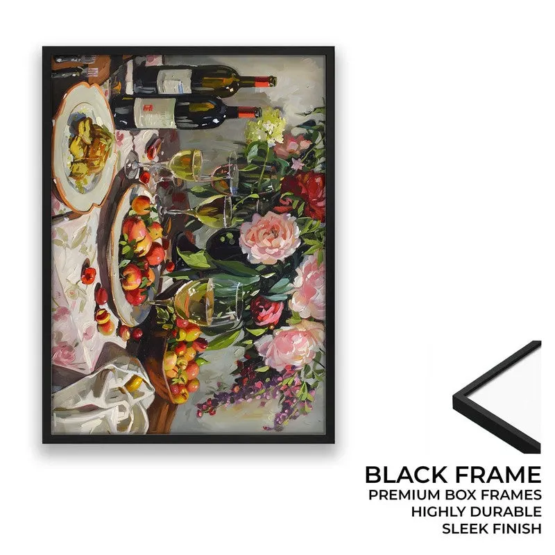 MartiniDining Archival Canvas Wall Art - Black media 8