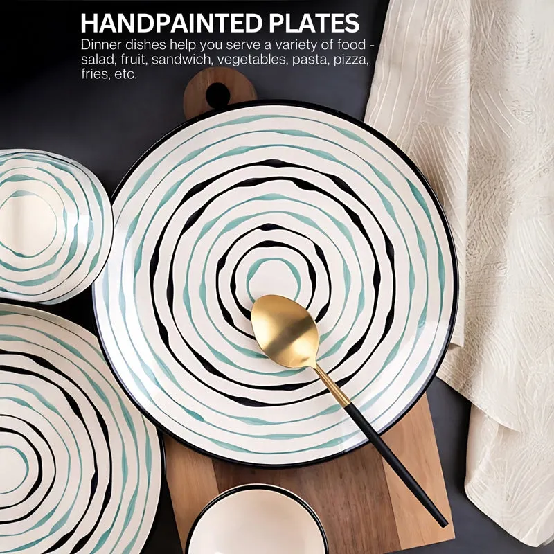 Sitara Stoneware Dinner Plate - Set Of Six media 6