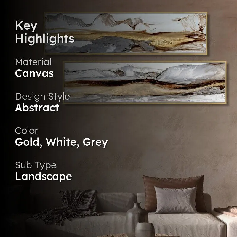 Regions To Explore Canvas Wall Art - Set Of Two media 2