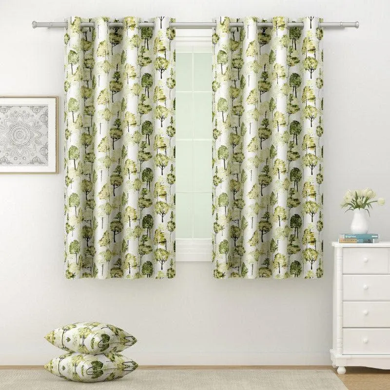 Swayam Pravi Floral Single Curtain media 1