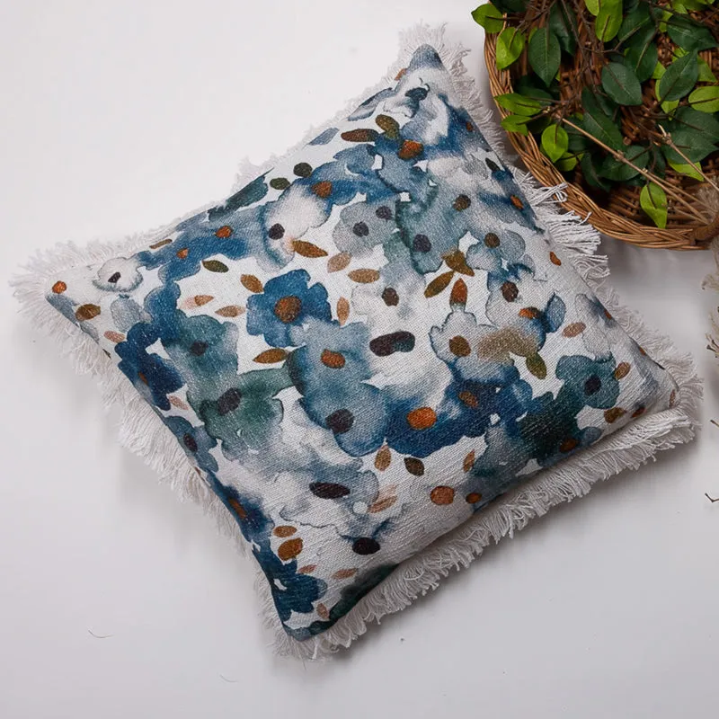 Fringe Abstract II Printed Cushion Cover media 5