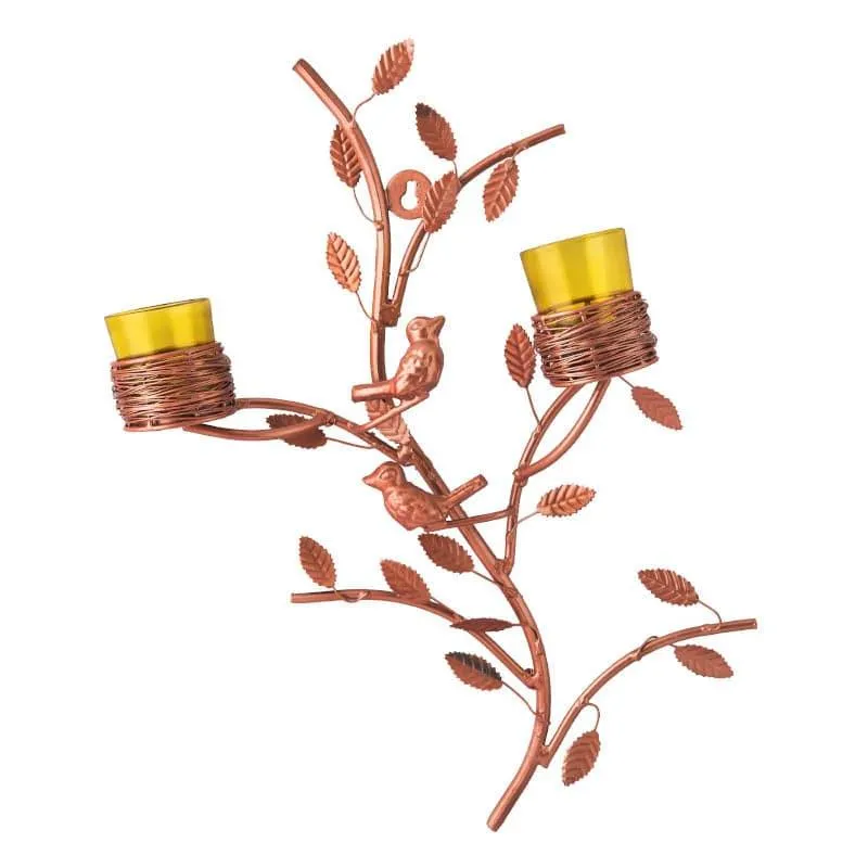 Cuprum Stem Candle Holder Votive - Yellow media 3