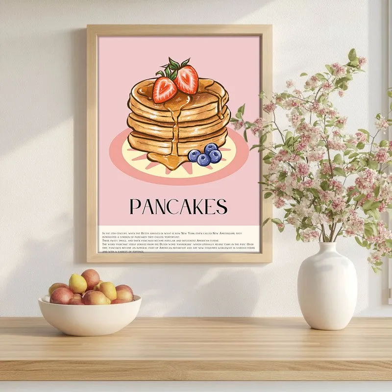 PancakeGlaze Archival Canvas Wall Art - Brown media 1