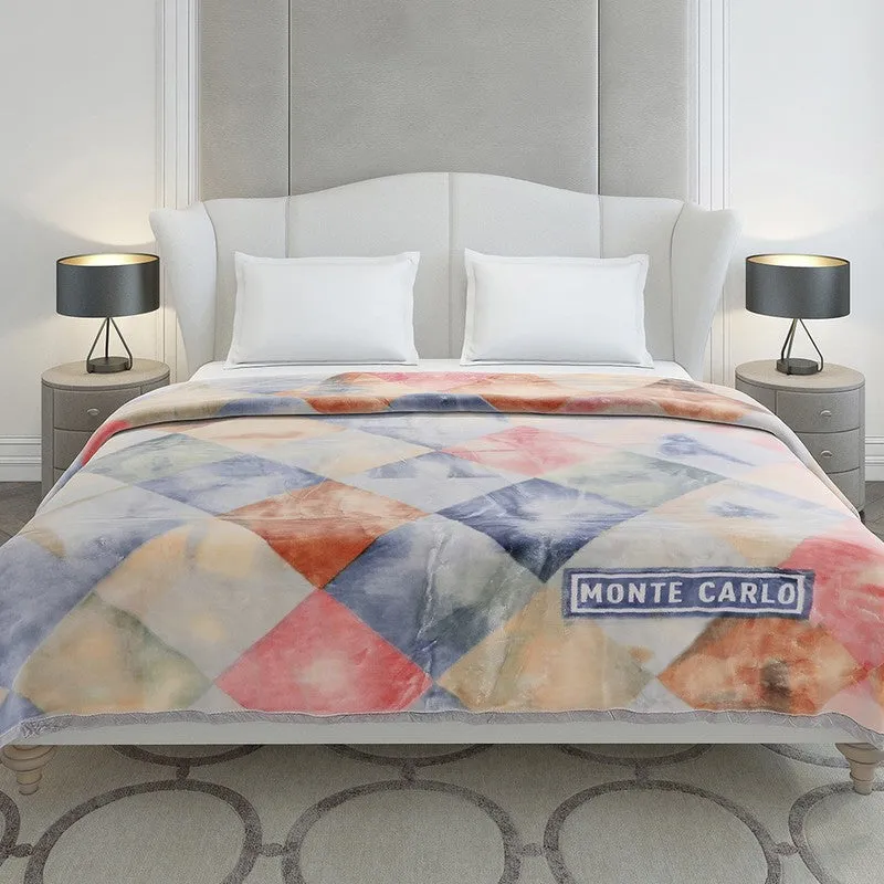 Monte Carlo Whimsical Waves Blanket - 909 GSM media 3