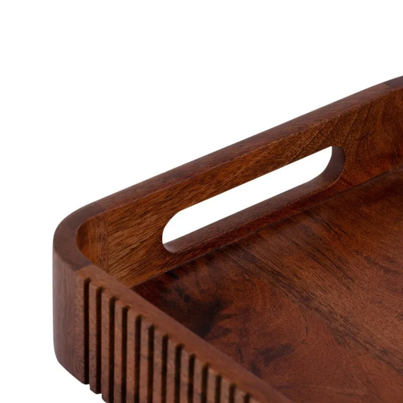 Duet Nested Wooden Serving Trays - Set Of Two media 10