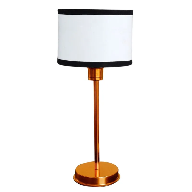 Kavira Ovin Metal Table Lamp - White media 5
