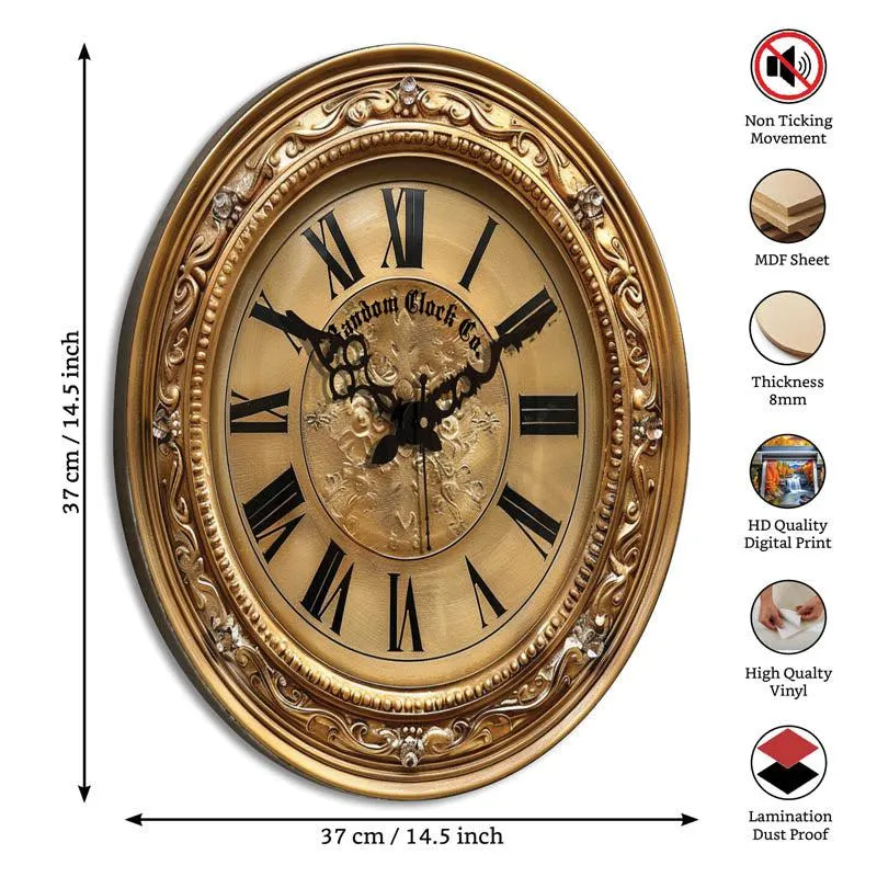 Sol Midas 3D Printed MDF Wall Clock media 5