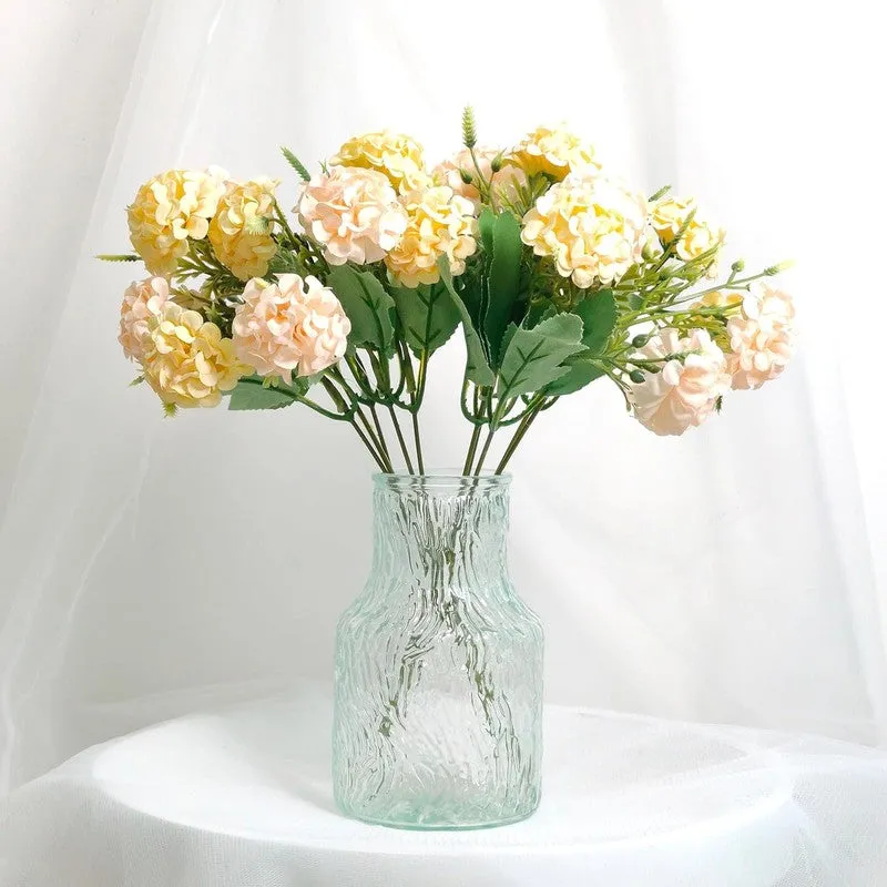 Bloom Hydrangea Artificial Flowers (Yellow) - Set Of Two media 3