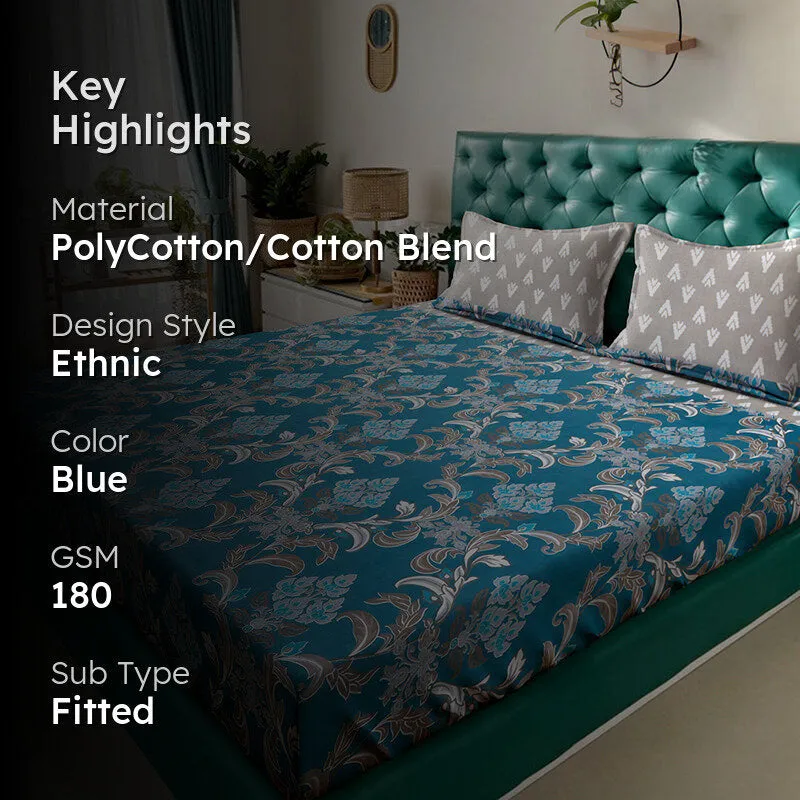 Thaal Fitted Bedsheet - 180 GSM media 2