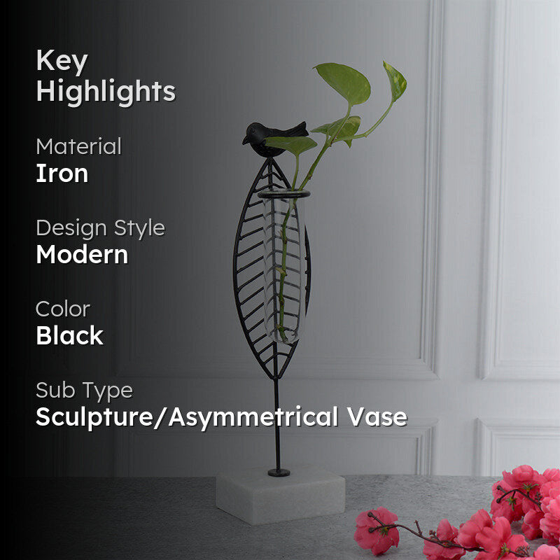 Birdo Test Tube Planter - Black media 2