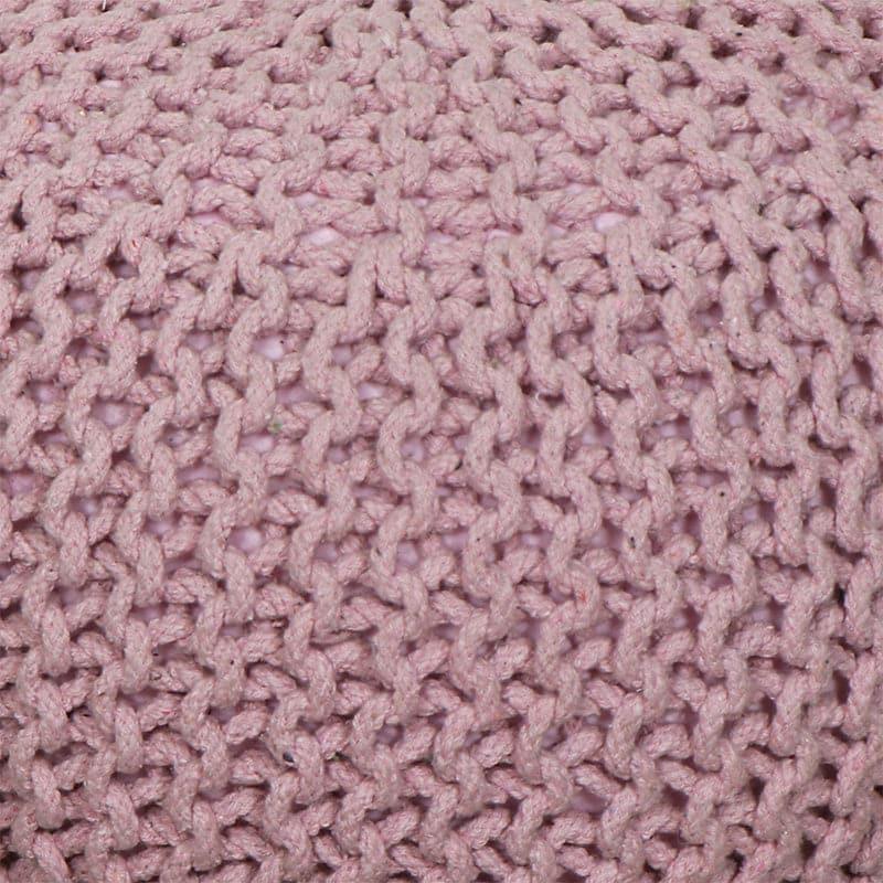 Cuna Cotton Pouffe - Pink media 4
