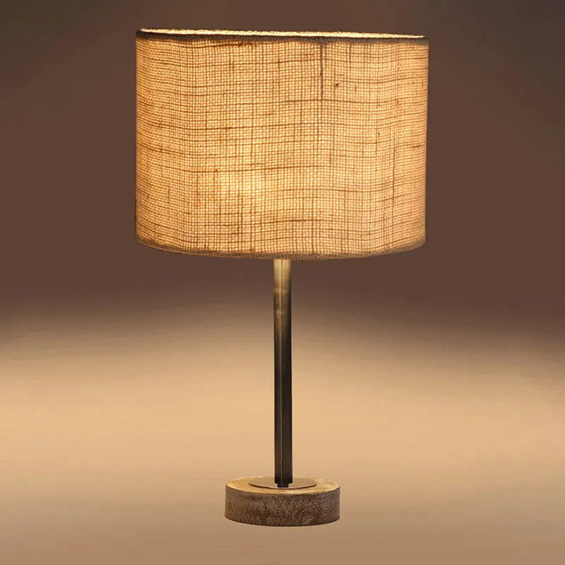 Sienna I Rodin Wooden Table Lamp - White,Silver media 6