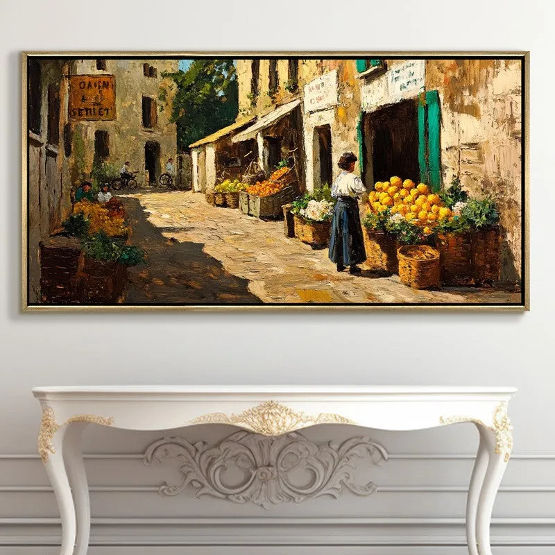Daytrade Canvas Wall Painting With Frame media 5