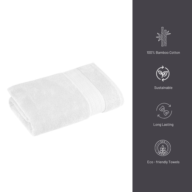 Reign Bath Towel - White media 5