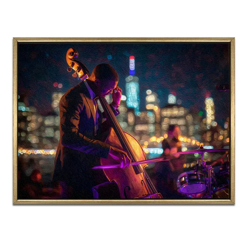 Effulgent Canvas Wall Painting With Frame media 3