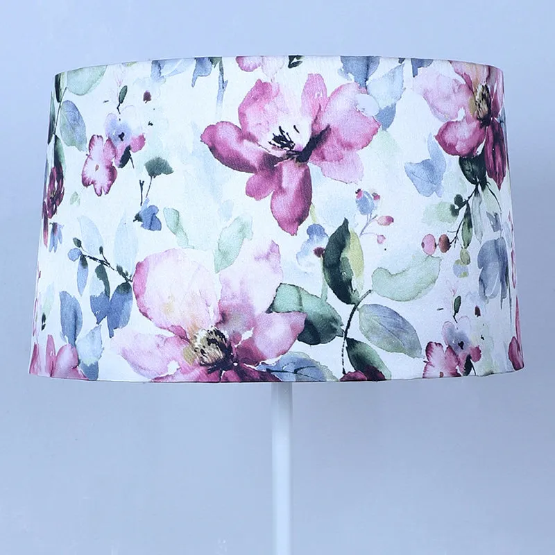 Lumikko Printed Metal Floor Lamp - White media 4