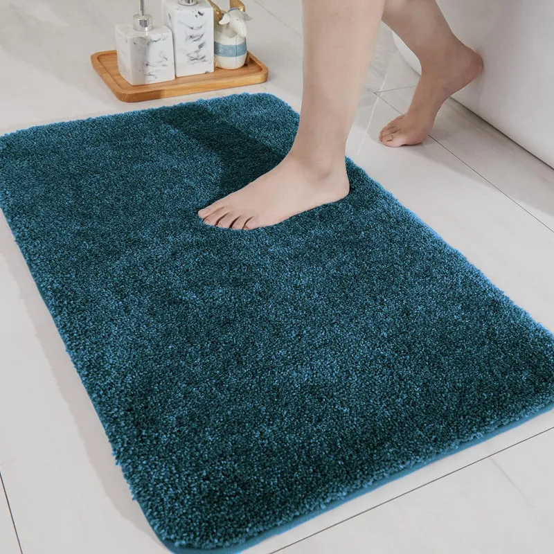 Nuo Luxe Bath Mat - Teal media 1