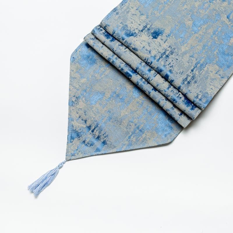 Ketty Jacquard Table Runner - Dark Blue media 4