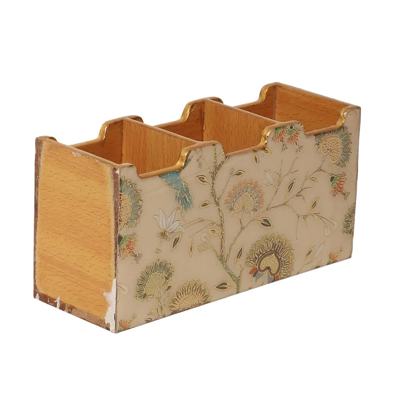 Blossom Glow Tri-Compartment Cutlery Stand media 4