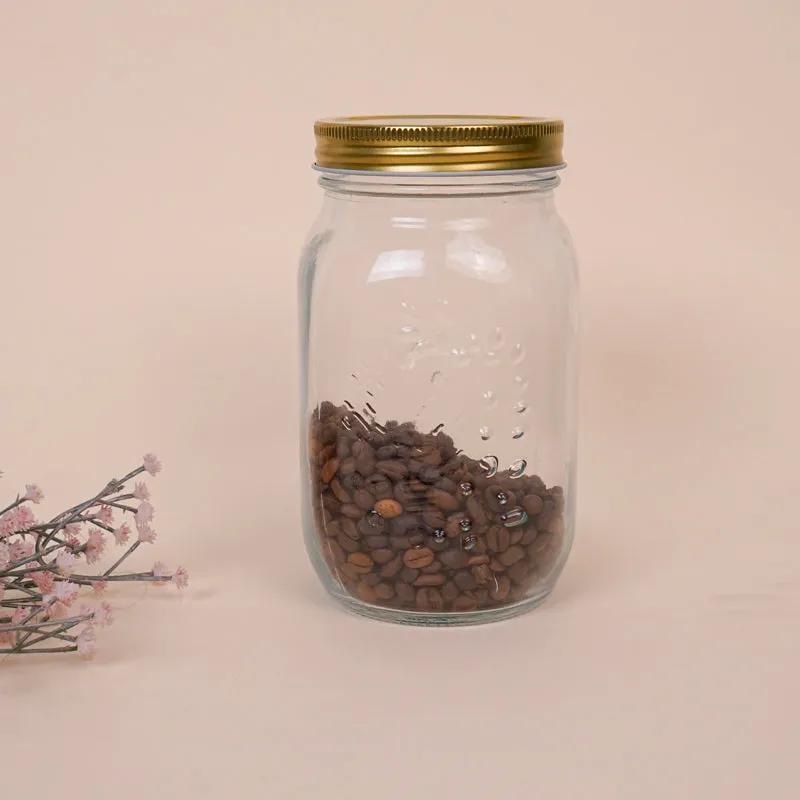 Limpid Glass Stoarge Jar - 1000 mL media 4