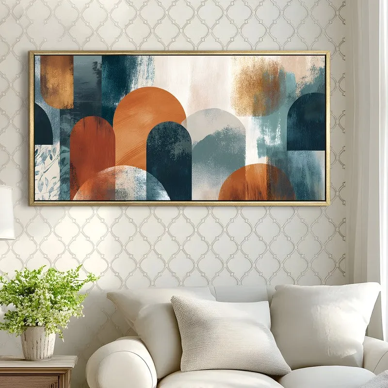 Manorline Curves Canvas Wall Art media 4