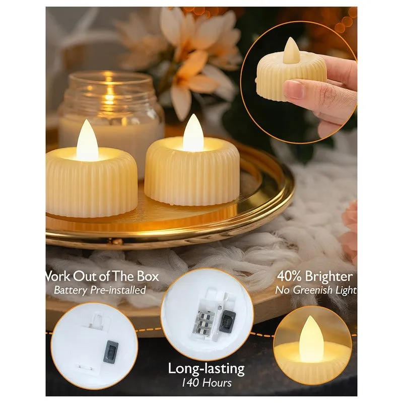 EternaLight Realistic LED Candle - Set Of Eight media 7