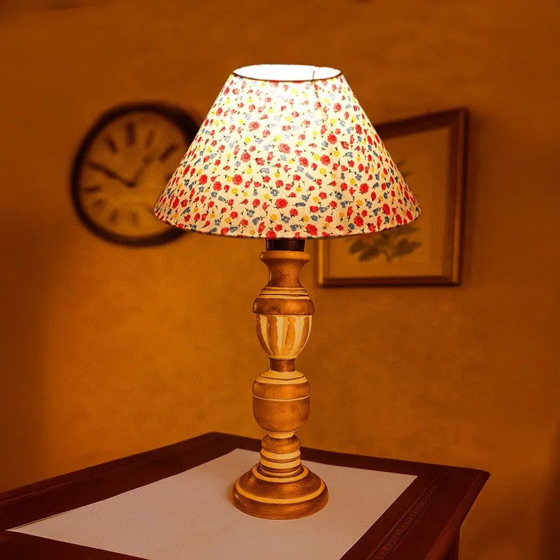 Zenrae Axis Wooden Table Lamp - Multicolor media 1