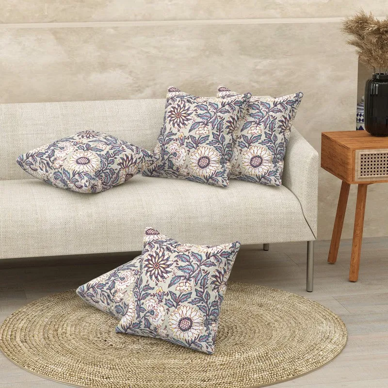 BloomTrace Cushion Covers - Set Of Five media 3