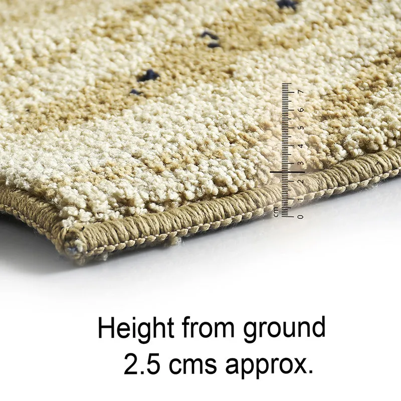 Morphos Soft Pile Anti-Skid Carpet - Beige media 6
