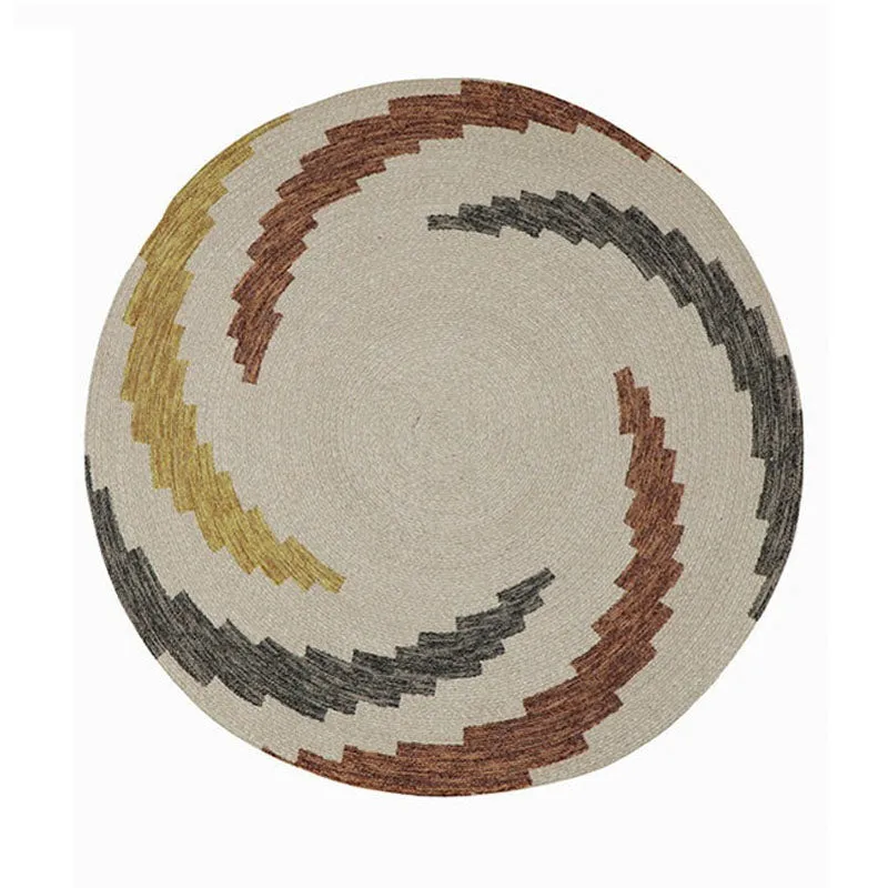 Macrova Round Cotton Rug media 1