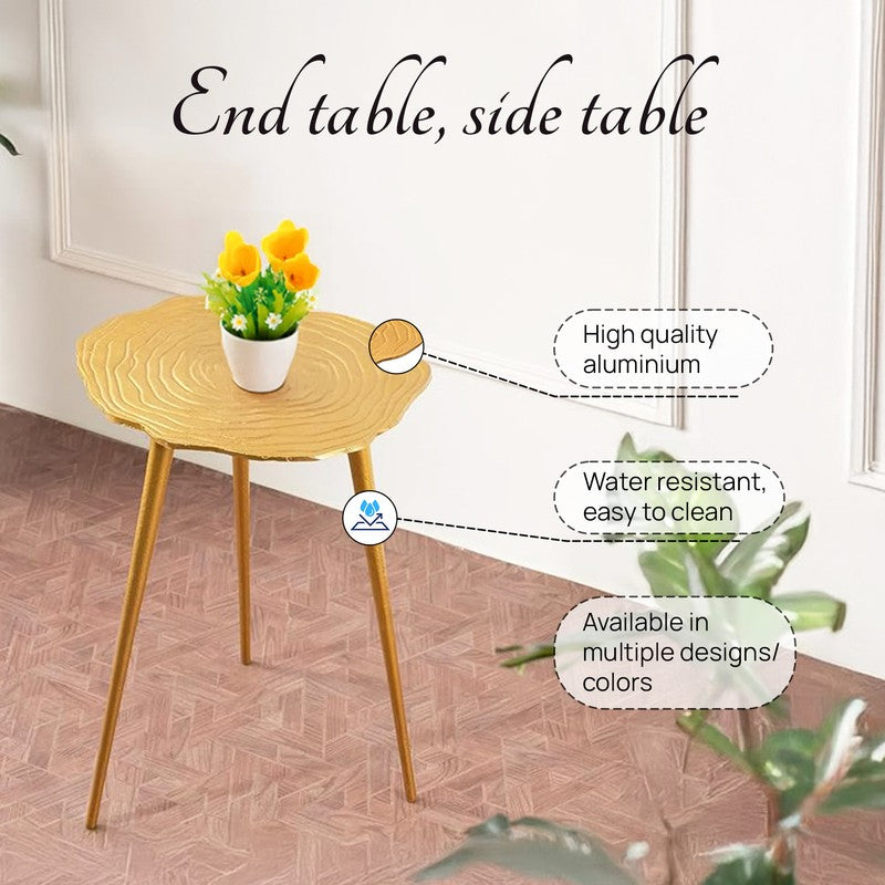 Amalyn Accent Table - Gold media 4