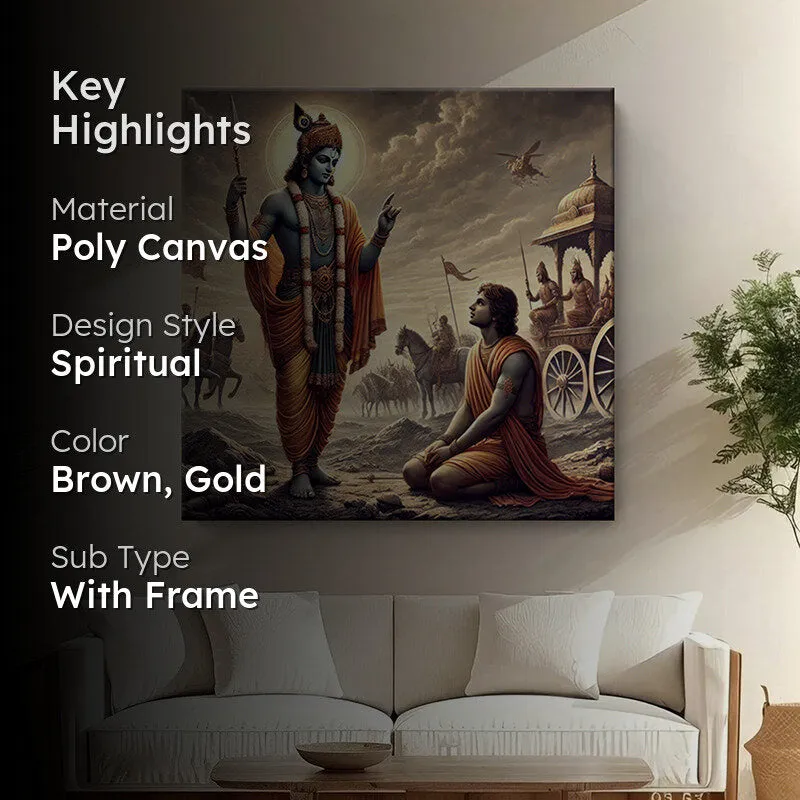 Vasudeva Wall Painting media 2