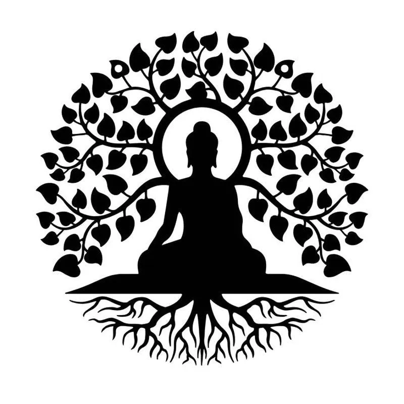 Buddha Meditating Mild Steel Wall Accent media 3