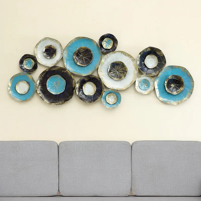Cobalt Loop Metal Wall Accent media 1