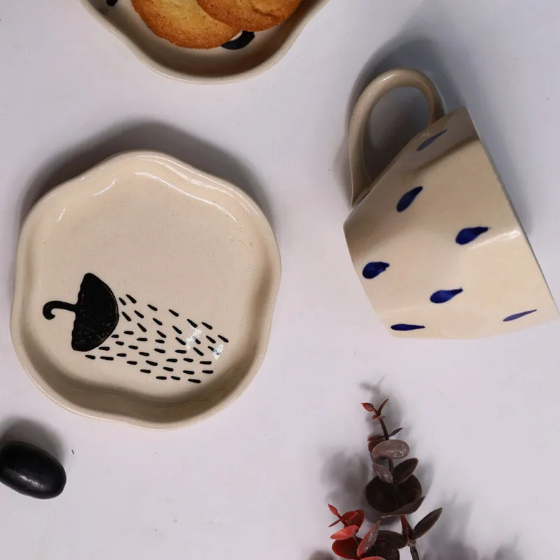 On A Rainy Day Cup & Saucer (200 ML) - Two Piece Set media 5