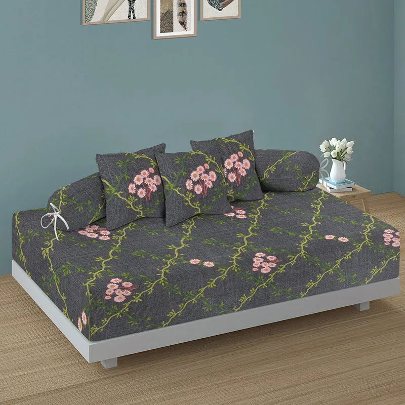 Berlin Weaves Diwan Set - Six Piece Set media 1
