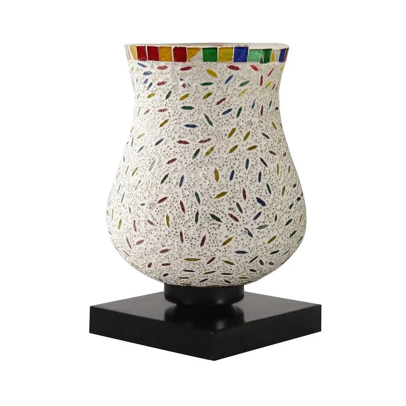 Amberyne Mosaic Glass Table Lamp - Multicolor media 6