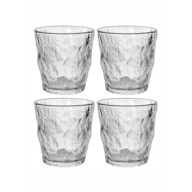 Glass Scotch Glasses (260 mL Each) - Set Of Four media 5