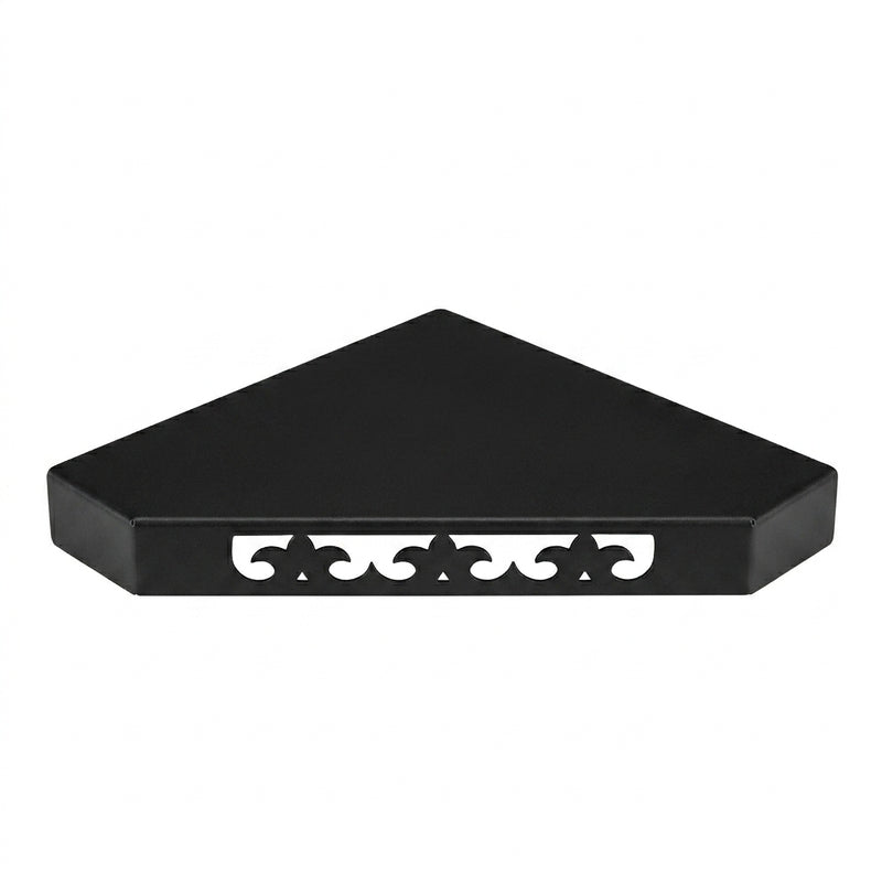 Vera Corner Floating Shelf (Black) - Set Of Two media 5