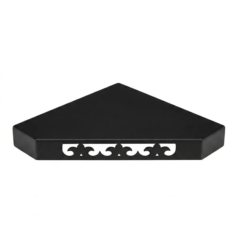 Vera Corner Floating Shelf (Black) - Set Of Two media 5