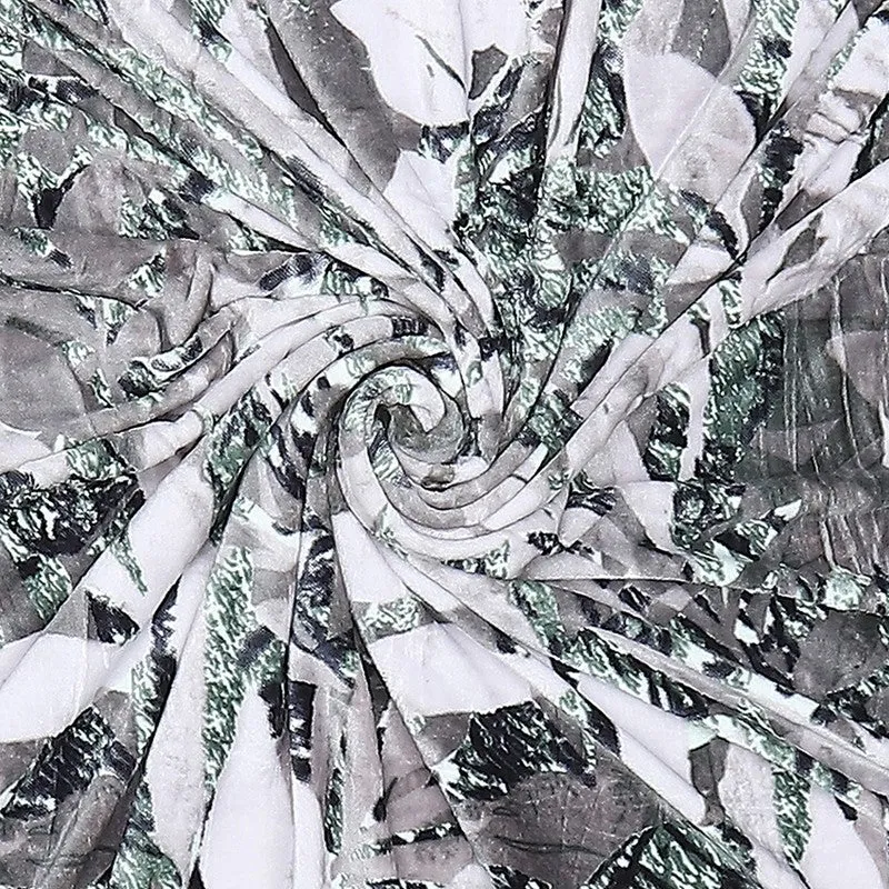Monte Carlo Strivox Floral Print Polyester Blanket (Multicolor) - 300 GSM media 6