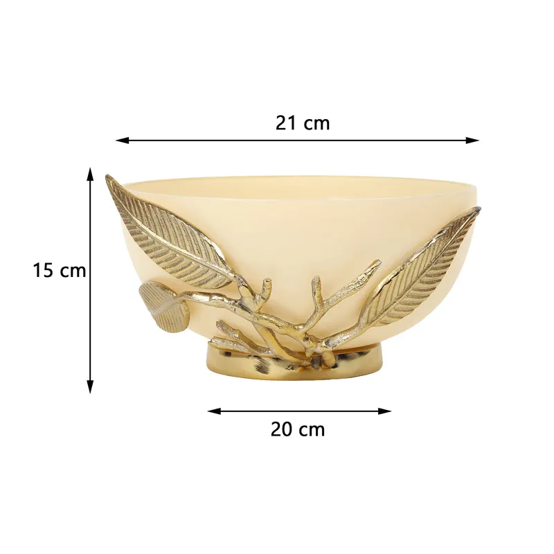 Adro Accent Bowl - Ivory media 6