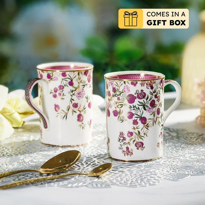 Elaris Ceramic Coffee Mug (245 mL Each) - Set Of Two media 1