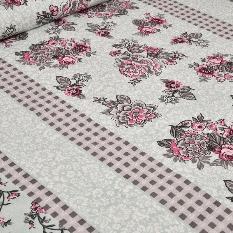 Maharani Mahal Cotton Bedsheet (White) - 160 TC media 6