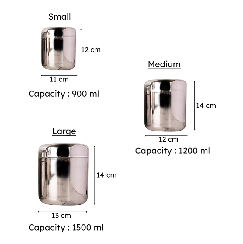 Brijo Storage Container (900/1200/1500 mL) - Set Of Three media 6