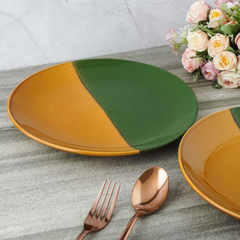 Dual Tone Dinner Plate - Set Of Two media 4