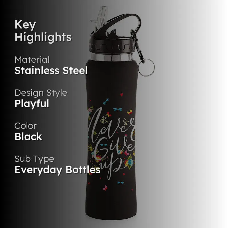 Never Give Up Sipper Water Bottle - 750 mL media 2