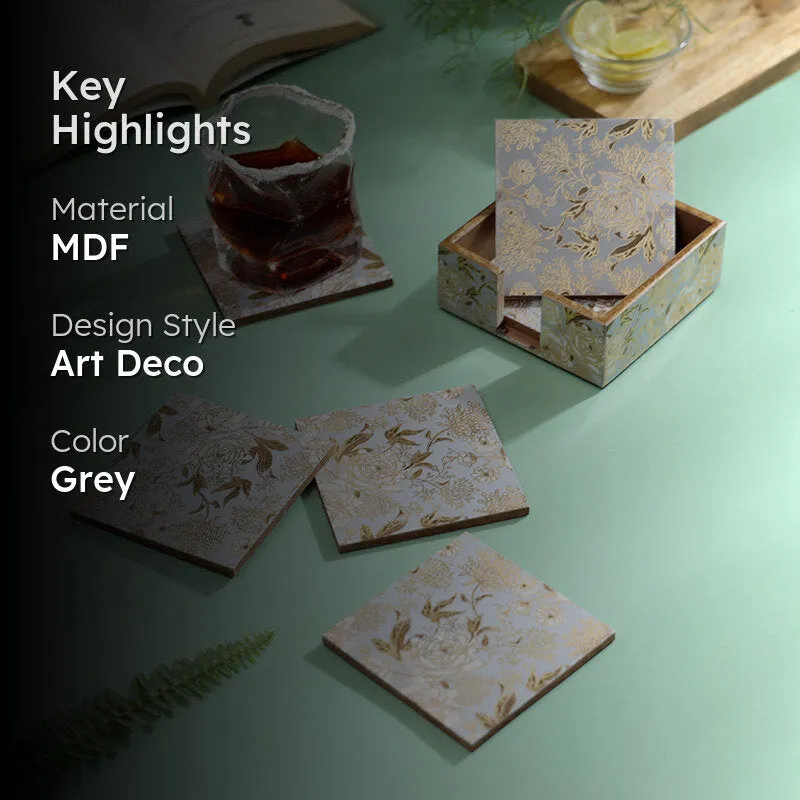 Mosaic Muse Coaster - Seven Piece Set media 2