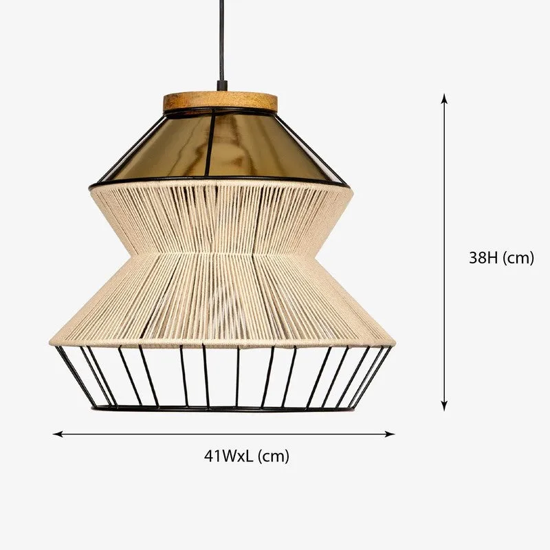 Orange Tree Waldo Squat Steel Ceiling Lamp media 8