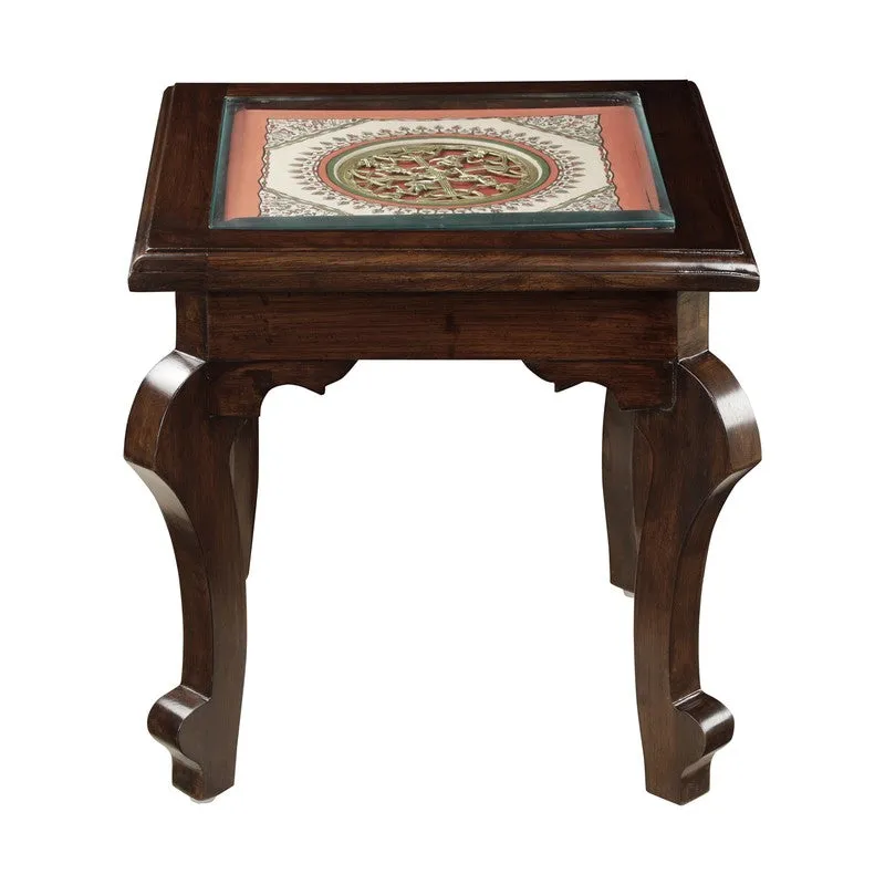 Munich I Teak Wood Side Table media 7
